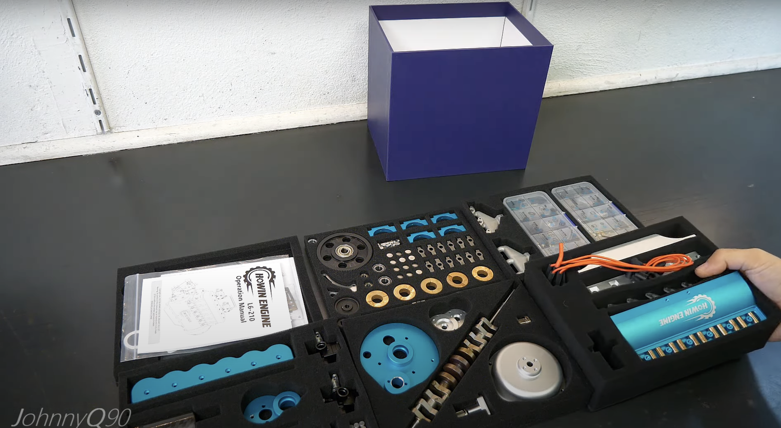 Watch As A 21cc Straight-Six Is Built And Revved To 10,000rpm